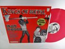 Iron Maiden Kings of Metal LP PINK NWOBHM Soundhouse Tapes BBC Metal Lp New