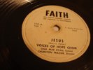 GOSPEL - VOICES OF HOPE CHOIR - FAITH 78 RPM- JESUS (PARTS 1 & 2) - LISTEN