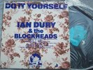 IAN DURY AND THE BLOCKHEADS Do It Yourself PORTUGAL WITH UNIQUE POSTER New Wave
