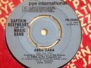 'ABBA ZABA/YELLOW BRICK ROAD' CAPTAIN BEEFHEART & MAGIC BAND UK PYE MONO UK 7
