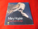 Those Were The Days Orig Vinyl LP Mary Hopkin Apple SAPCOR 23 1968-1971 VG