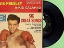 ELVIS PRESLEY / In Kid Galahad / RCA VICTOR 45EP EPA-4371 Press USA 1962 EP VG