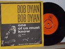 BOB DYLAN Queen Jane Approximately - RARE PS Denmark 1966 45 7''