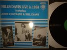 LP Vinyl MILES DAVIS ft. JOHN COLTRANE BILL EVANS live NY Erstausgabe 1990 Jazz