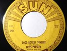 ELVIS PRESLEY Good Rockin' Tonight SUN #210 45 RPM RARE ORIGINAL  3 PUSH MARKS