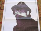 JOHNNY THUNDERS STUNNING RARE 1981 U.S. TOUR BLANK POSTER