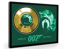 Adele Skyfall Framed Gold Disc Display Vinyl (C1)