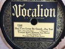TAMPA RED'S HOKUM JUG BAND VOCALION 1540 BLUES 78 RPM E/E-