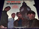 THE WHO SINGS MY GENERATION - 1965 – DECCA RECORDS(DL 4664) MONO 1ST PRESSING VG
