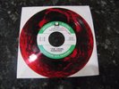 RARE MARBLED VINYL Red Black 45 rpm UNIVERSAL STUDIOS Young Warriors RADIO SPOTS