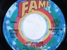 70s Soul Funk 45 GEORGE SOULE Get Involved FAME HEAR