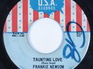 Crossover Soul 45 FRANKIE NEWSOM Taunting Love U.S.A. HEAR
