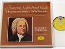 BACH SONATAS & PARTITAS F/ SOLO VIOLIN SZERYNG ORIG. ED.1 DGG TULIP GERMANY NM+