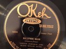 Okeh 8695 Lonnie Johnson w EDDIE LANG  - BULLFROG MOAN  guitar duet 78rpm E+ 28'