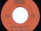 Crossover Soul/Funk 45 T.S.U. TORONADOES What Good Am I? OVIDE HEAR