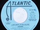 Modern Soul 45 SPINNERS I Just Want To Fall In Love ATLANTIC promo HEAR