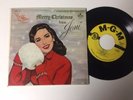 Joni James 45 EP + Picture Cover Merry Christmas From Joni