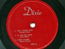 HEAR - Rare Country 10-inch 78 EP- V/A - George Jones - Leon Payne - Dixie # 503