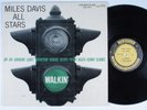 MILES DAVIS ALL STARS Walkin' PRESTIGE LP NM/VG++ mono west 50th