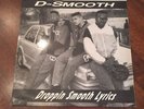 D-Smooth Droppin Smooth Lyrics 12” Random Rap 1990 Indie Hip Hop Rhode Island OG