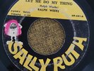 RALPH WEEKS - Let Me Do My Thing / MONSTER FUNK SOUL PANAMA 45 // Sally Ruth