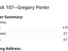 2x Tickets to see Gregory Porter- 107 13/4/18 at Leeds First Direct Arena Arena 