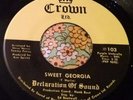Moody Southern Garage Psych Private 45 Declaration of Sound Sweet Georgia HEAR