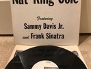 Salute To Nat King Cole Promo Vinyl Record Frank Sinatra Sammy Davis JR Mono LP