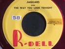 Jaguars, The Way You Look Tonight on R-Dell 11, RARE RED WAX Doo-Wop ballads