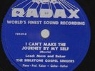 RARE Black Gospel 78 - Bibletone Gospel Singers - I Can't Make The Journey -HEAR
