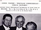 BWS-739 FISCHER, MAINARDI, SCHEIDERHAN - BRAHMS - TRIOS NO. 1 & 2 - MINT