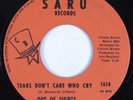 Funk 45 OUT OF SIGHTS Tears Don't Care Who Cry SARU HEAR VG+