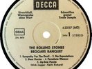 ? LP 1968 The Rolling Stones ?BEGGARS BANQUET Testpressung WLP GERMAN PROMO NM ?