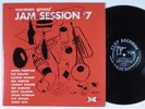 NORMAN GRANZ' Jam Session #7 CLEF LP VG+/VG++ mono dsm cover