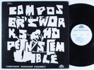 COMPOSERS WORKSHOP ENSEMBLE Various Artists STRATA-EAST LP