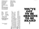 CHAOTIC DISCHORD - ..WHAT A BUNCH OF BOLLOCKS  GF 1984 1st PRESS