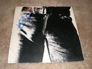 The Rolling Stones LP Stickey Fingers ZIPPERED COVER AUTOGRAPHED