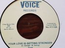 The  Four Voices   Your Love Is Getting Stronger / With a lonely Heart