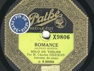 Charles Herman violin: Alfred Goffin Romance / W.H. Squire Bourrée  Pathé 78 rpm