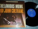 THELONIOUS MONK 'WITH JOHN COLTRANE' JLP946 RIVERSIDE RECORDS 1963 UK STEREO