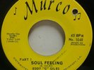 RARE ( R&B SOUL FUNK 45 ) 1969 - EDDY G GILES - SOUL FEELING PT. 1 & 2 - VG+