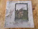 LED ZEPPELIN IV FOUR SYMBOLS ORIG UK 1971 RED MAROON VINYL LP WITH INNER