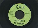 THE HI-TENSIONS 45 RPM DOO WOP- The Clock / So Far Away K&G- HEAR on YOU TUBE