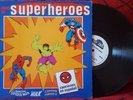 SUPERHEROES LP IN SPANISH ** CAPTAIN AMERICA Spider-Man HULK Fantastic Four THOR