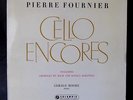 PIERRE FOURNIER Cello Encores COLUMBIA 33CX 1644 ED1 GERALD MOORE LP EX+