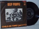 DEEP PURPLE Child In Time  Danish PS Picture Sleeve IMPOSSIBLE