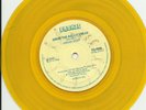 URIAH  HEEP  ULTRA  RARE   SOUTH AFRICA   YELLOW VINYL  45   LADY IN BLACK