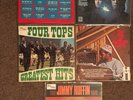 5 Mowtown Vinyl Albums 4 Tops, Marvin Gaye, Jimmy Ruffin, Martha Reeves & Hits