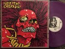 Septic Death Crossed Out Twice double colored vinyl Pushead onj 61 of 250 punk