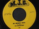 ROCKETEERS: My Reckless Heart 45 (repro) Vocal Groups